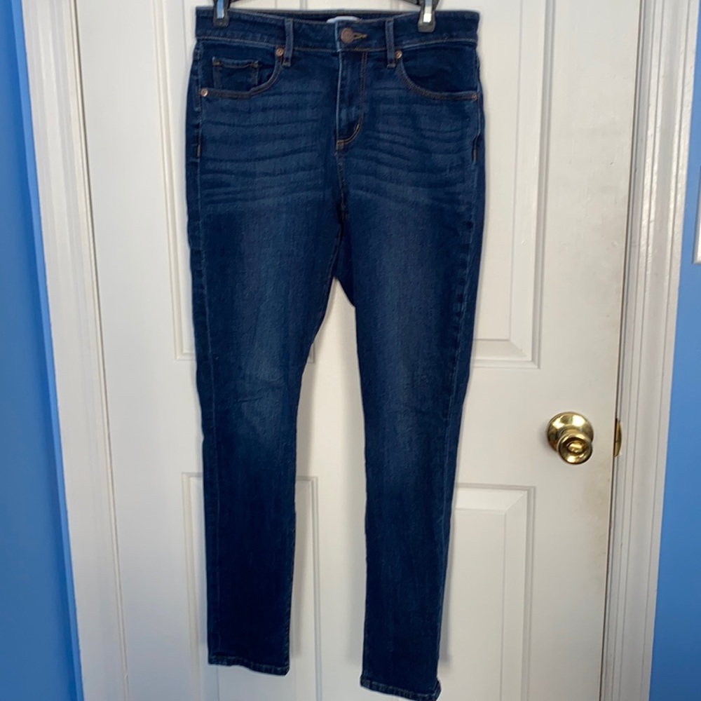 LOFT Curvy Skinny Jeans